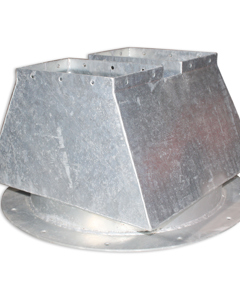Funnel metal f/2 Basic-boot f/flex.auger f/sheet metal silos